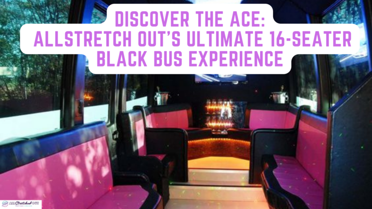 AllStretch Out's Ultimate 16-Seater Black Bus Experience